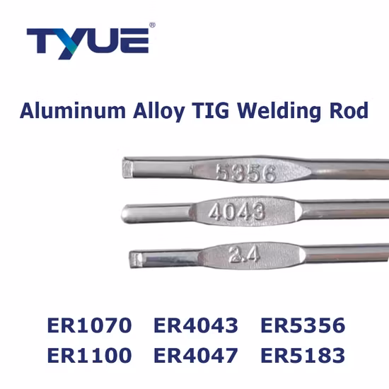 Aluminium-Schweißstäbe WIG-Schweißdraht Aluminium MIG-Stäbe Er5356 Er4043 Er4047 Er5183
