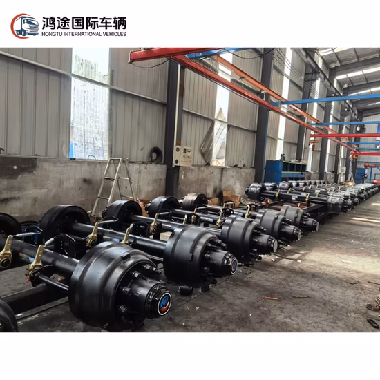 Hydraulische Bremse BPW Anhängerachse Anhängerteil LKW-Achsenteile Anhängerachse BPW Achse zu verkaufen